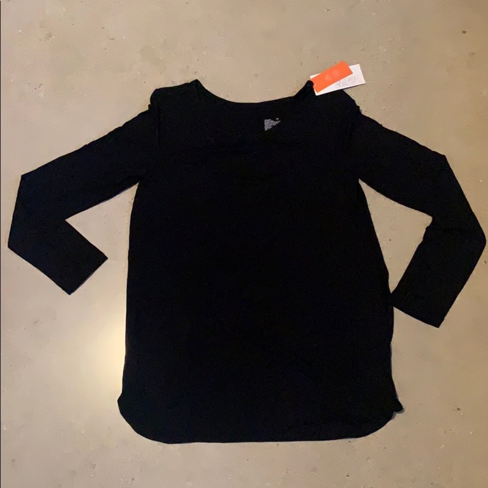 Oversized long sleeve shirt